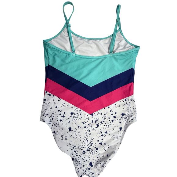 Chubbies Women’s The Splashdown One Piece‎ Swimsuit Size XL - Picture 2 of 5
